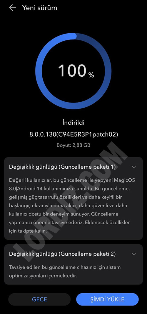 HONOR Telefonlar için Magic OS 8.0 Android 14 Güncellemesi Türkiye'de!